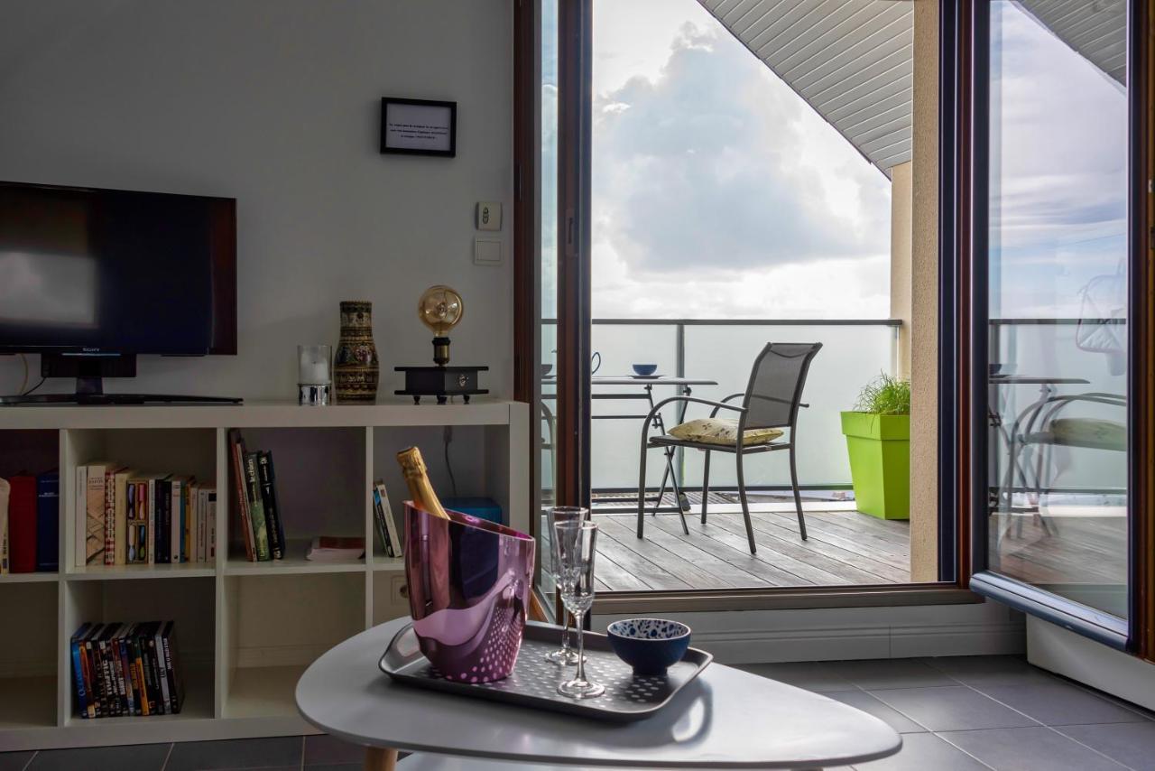 Ferienwohnung L'Abri Du Bon Vent Cancale Exterior foto